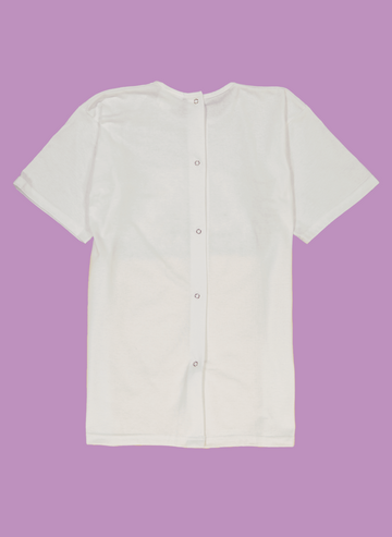 Back-snap Tee Shirt